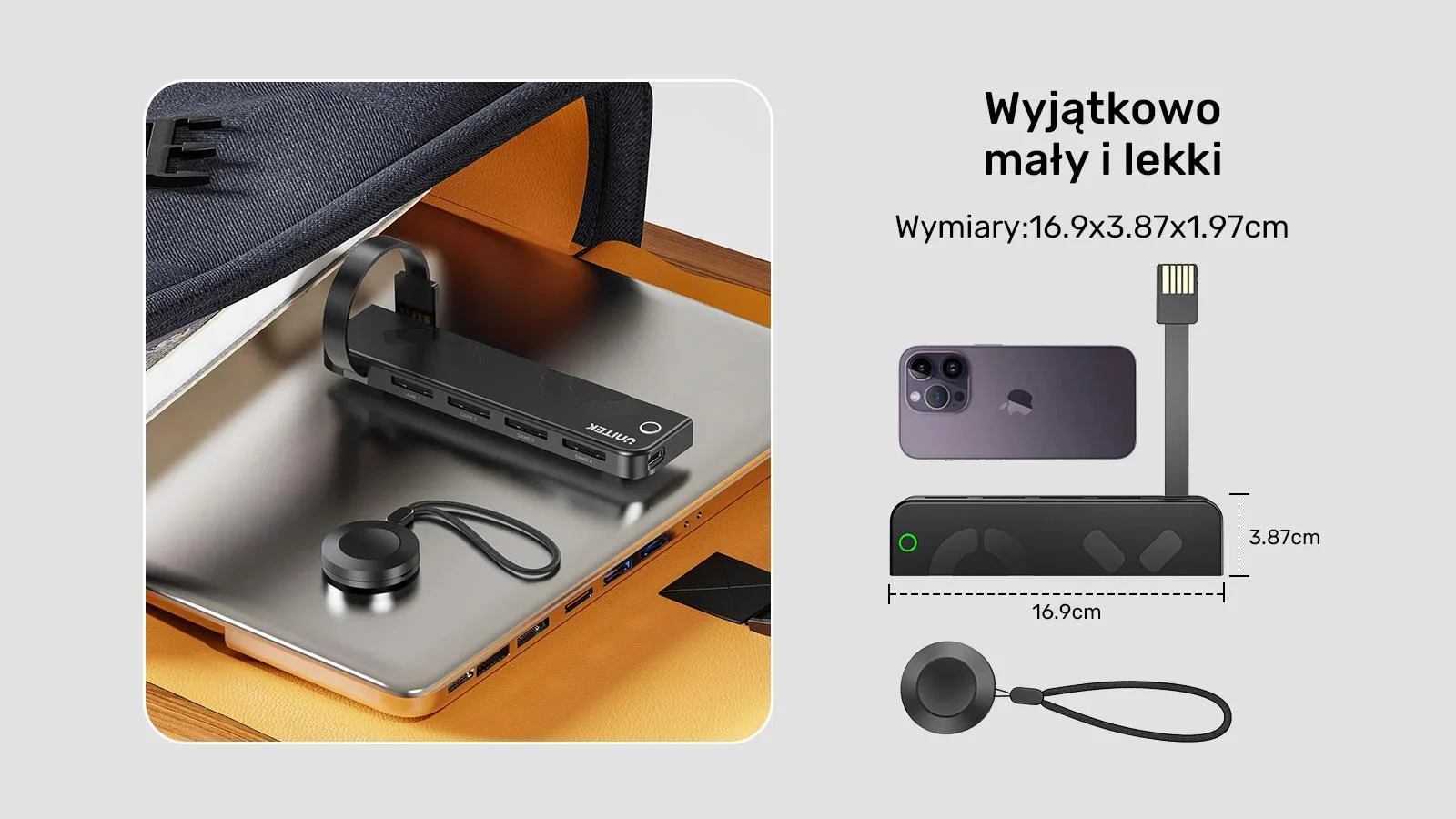 Unitek Czytnik 4 kart Nintendo Switch + pilot