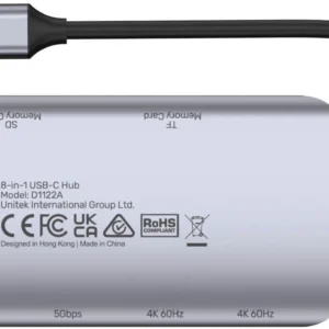 unitek d1122a01 aktywny hub usb c 5gbps 2x hdmi 4k czytnik k ed8cea968bc840cfb75c1636d43af58f