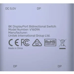 unitek dwukierunkowy przeacznik dp 14 8k 2 na 1 fe60c63dec9f470d9bc204b946999209