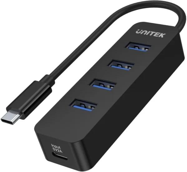 unitek h1117b hub usb c 4 porty usb 31 aktywny 10 w 59278f46e230426dafbfd4c4b34074cf