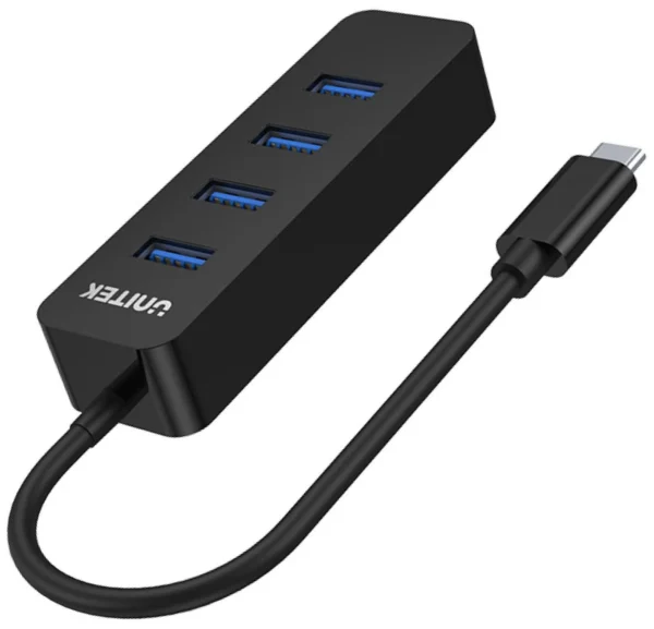 unitek h1117b hub usb c 4 porty usb 31 aktywny 10 w fa9fe199d2cb425e887dea1003fddd17