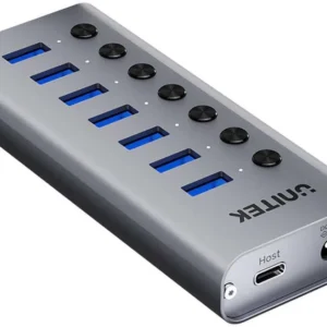 unitek hub usb a 30 7w1 5gbps z przeacznikami portow a7ee7ef25c89450594cd810f7d59dcbe