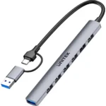unitek hub usb ac 7w1 z adapterem 920add79fb124415a463079cede84b4d