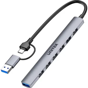 unitek hub usb ac 7w1 z adapterem 920add79fb124415a463079cede84b4d