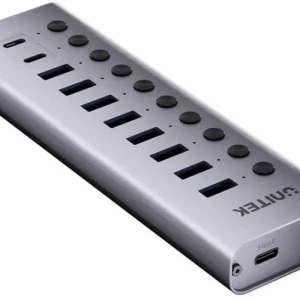 unitek hub usb cusb a 10w1 5gbps z wacznikami portow efbc0a22fc094a4ea2bb41e3d153fcbe