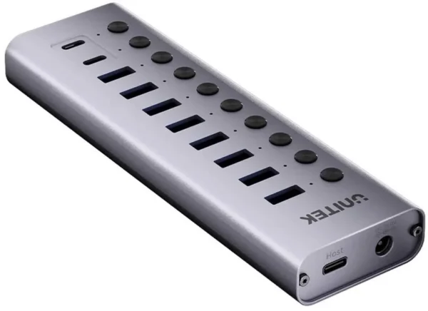 unitek hub usb cusb a 10w1 5gbps z wacznikami portow efbc0a22fc094a4ea2bb41e3d153fcbe