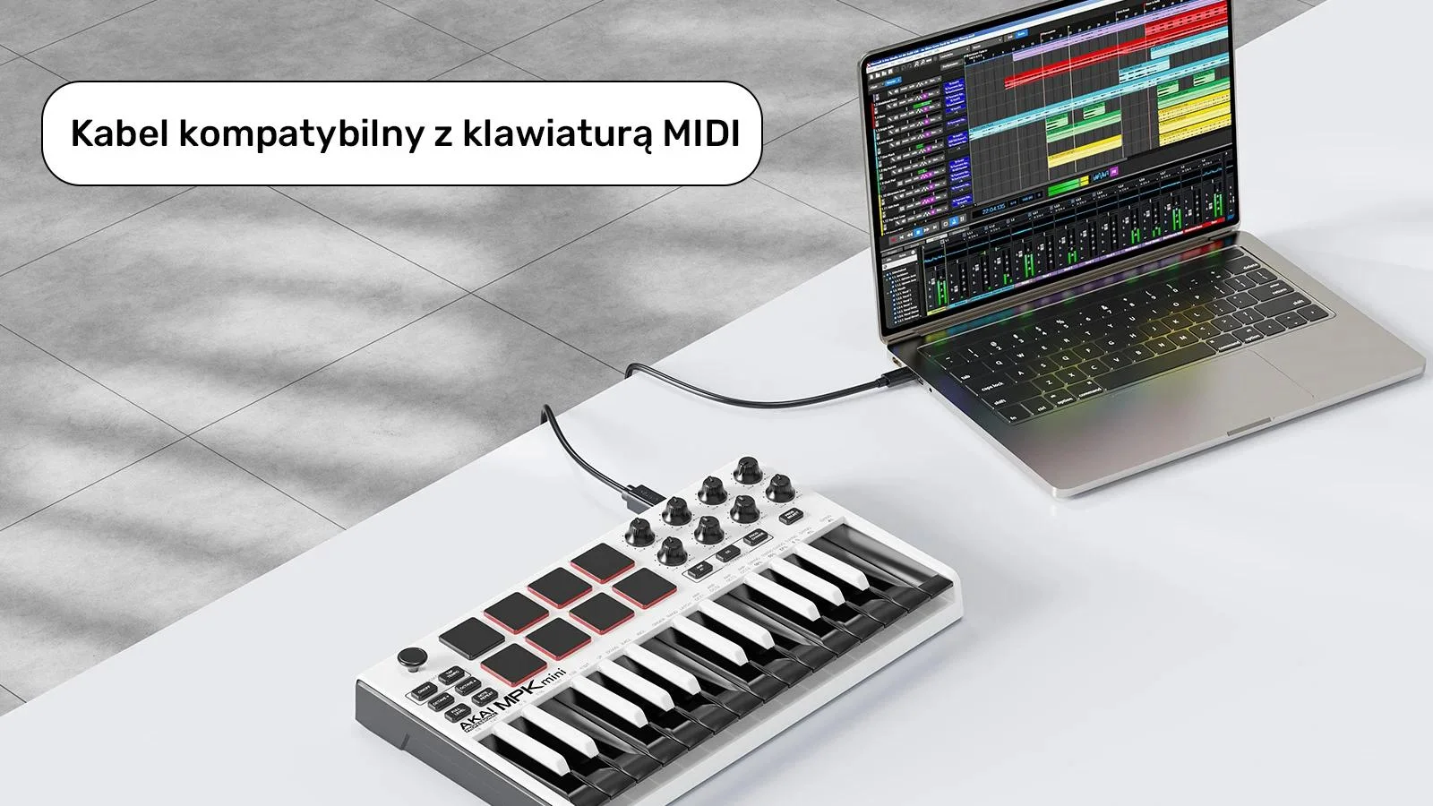 Unitek kabel do drukarki Unitek USB C na USB B 2.0 czarny 3m