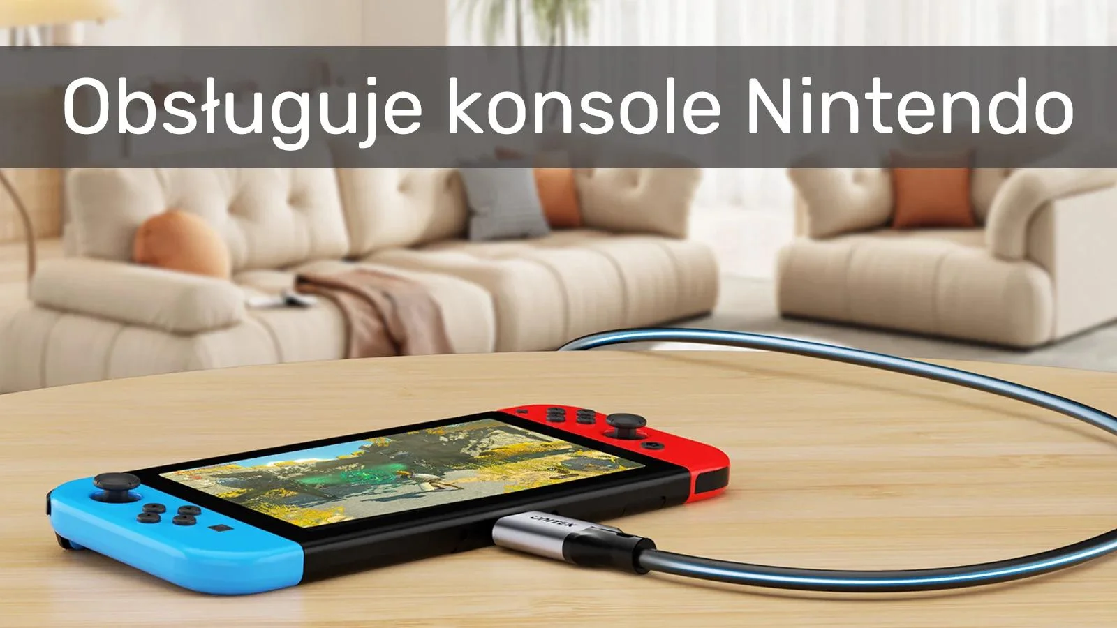 Unitek Kabel Ethernet USB C RJ-45 LAN, przewód sieciowy, 2m