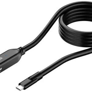 unitek kabel przeduzajacy usb c 10 gbps 5m czarny 7862e70506ec4a408b3095d8e4ae3821
