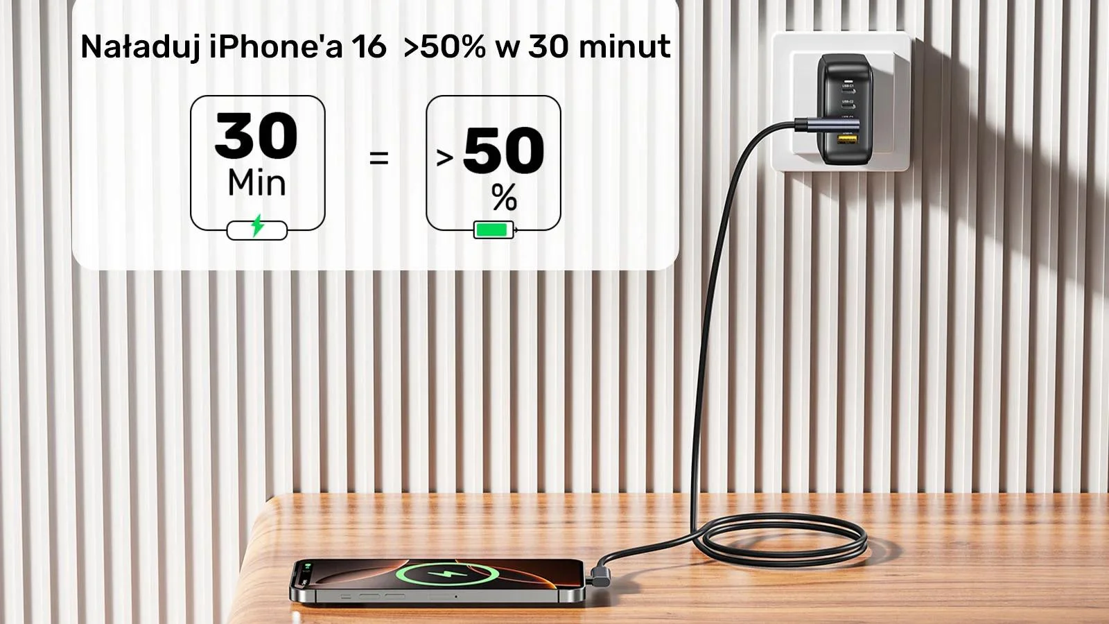 Unitek kabel USB-C do USB-C PD 100W podwójny 90 stopni, 1m