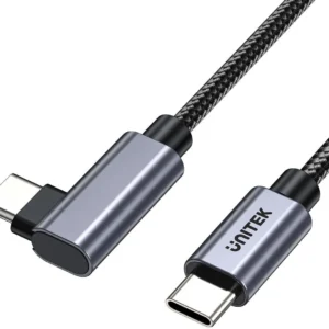 unitek kabel usb c katowy 90 pd100w 3m d49acc52f6614d9487a4f919f8810612