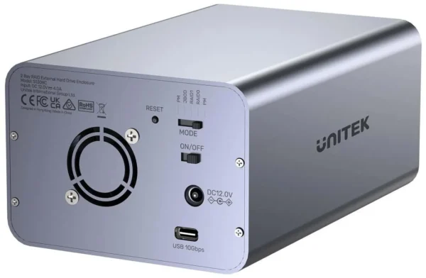 unitek obudowa raid do dysku sata 2535 4 tryby 40tb usb c 10 2ef976a898bf4c2fb55b5645a53ea7e3