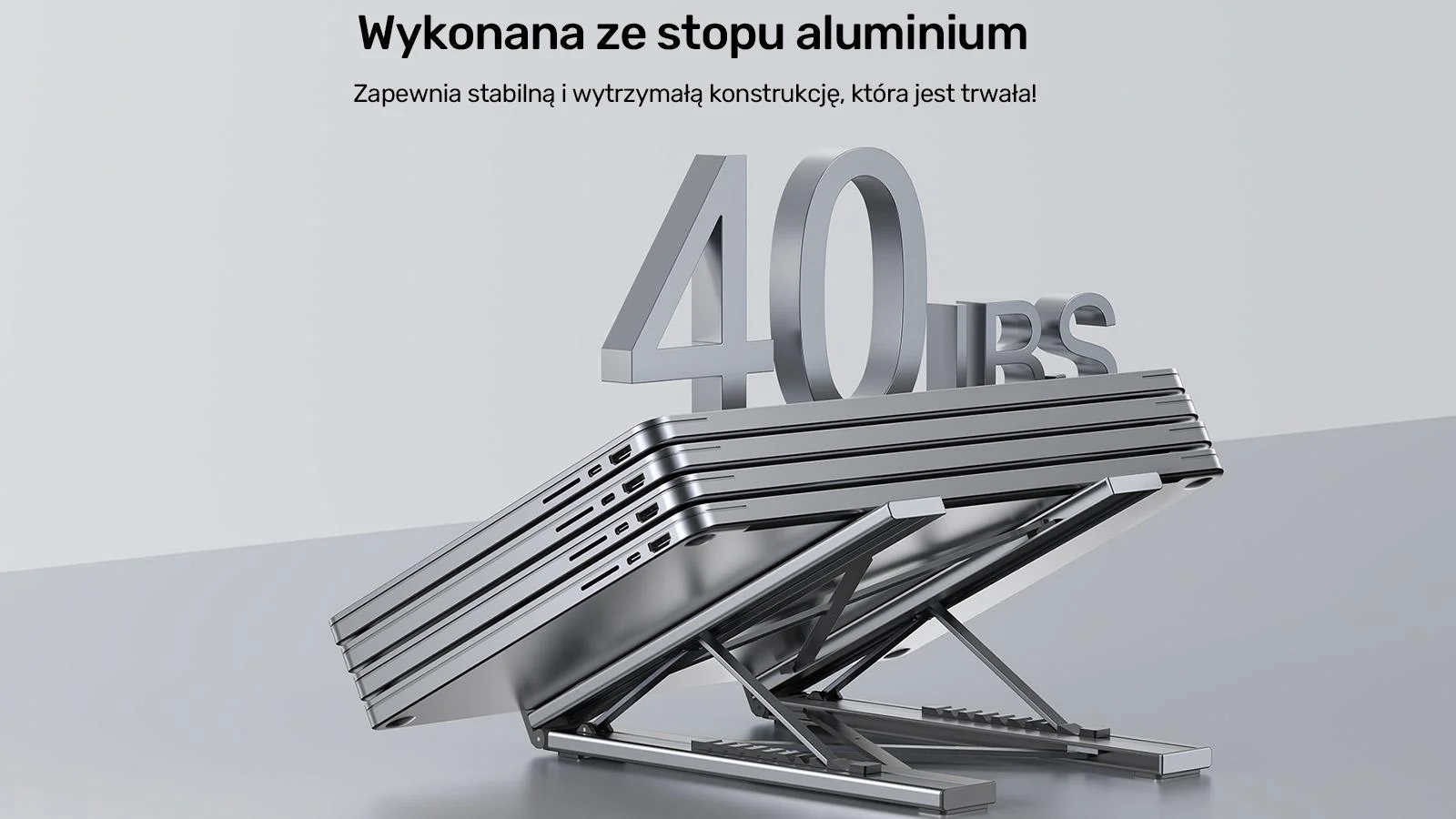 Unitek Podstawka regulowana pod laptop z hubem/HDMI/PD/SD