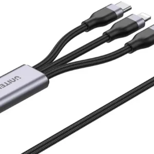unitek przewod adujacy usb 3 w 1 czarny f1b3b9934f294e489c615b843f33f06b