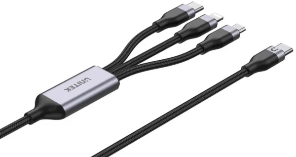 unitek przewod adujacy usb 3 w 1 czarny f1b3b9934f294e489c615b843f33f06b