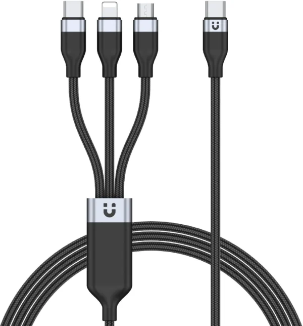 unitek przewod adujacy usb 3 w 1 czarny f65242f0dc1241f2ab408360f6b59620