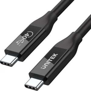 unitek przewod usb c 40 pd 100w 40 gbps 8k 08 m 67aaaa30cdcb47188b33ae890d356099