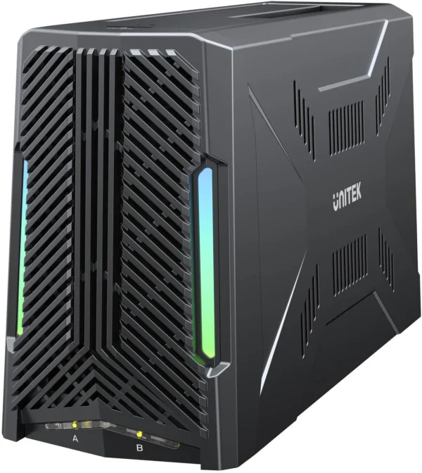 unitek stacja dokujaca 1x dysk m2 nvme 1x dysk sata usb c 10 5bfdab835473456bafda08472c93820d