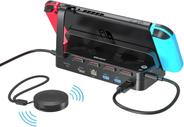 unitek stacja dokujaca do nintendo switch pd 100w hdmi 4k rj 82c3056689a84c1ab9130a8692bc5cbf