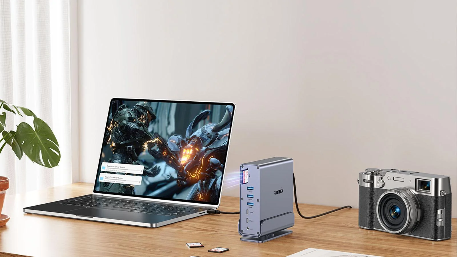 Unitek Uniwersalna stacja dokująca DisplayLink 4K x3