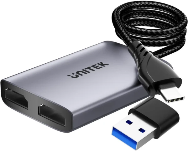 unitek v1427a01 adapter usbca na 2x hdmi mst fullhd 5214021286244bb9a0ce74f8590d8c23
