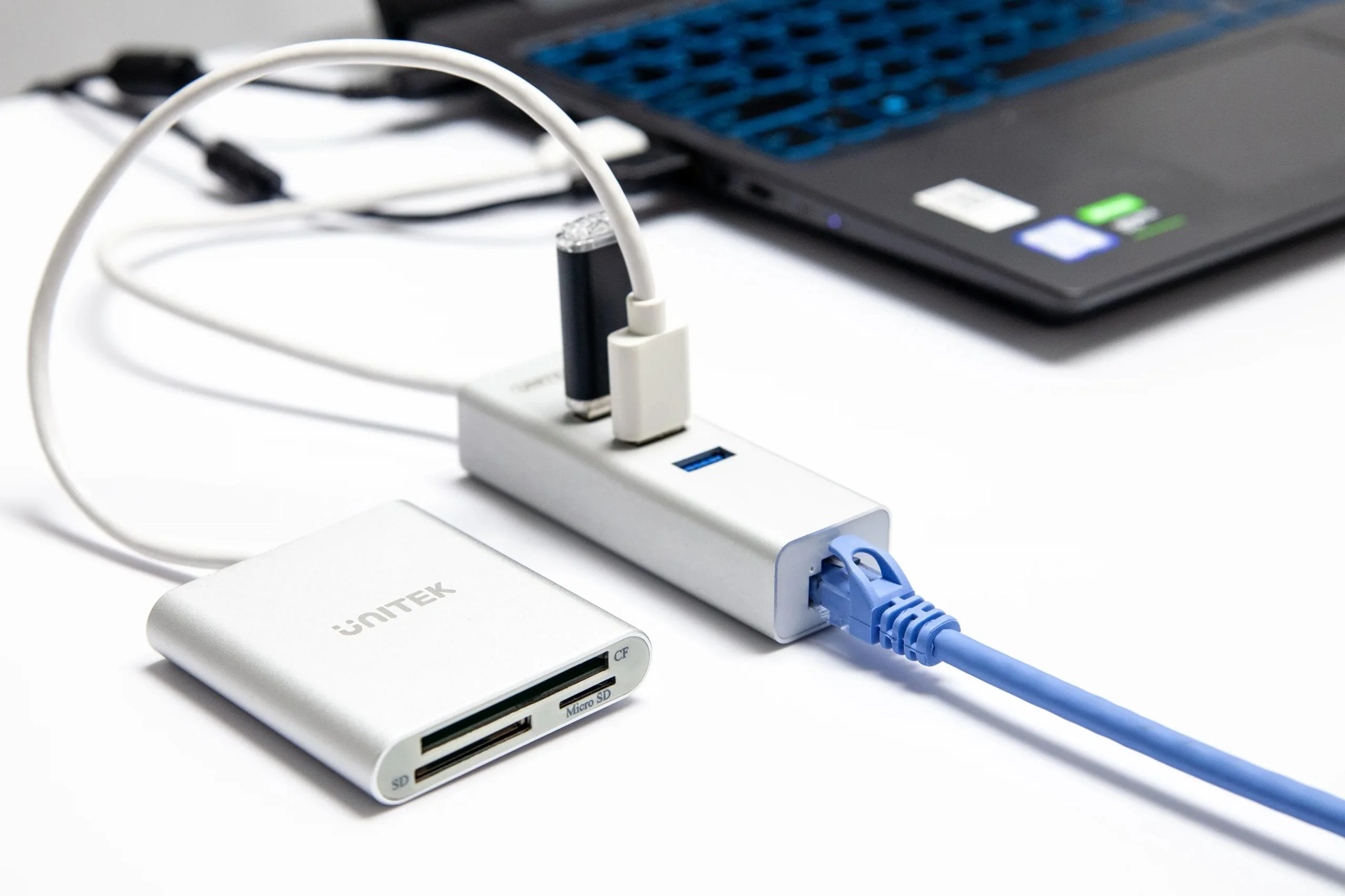 Unitek Y-9313D USB Typ-C czytnik kart All-in-One