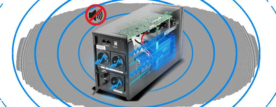 UPS ZASILACZ AWARYJNY Armac Office 1000VA LINE-INTERACTIVE - Dyskretny w działaniu - tryb wyciszenia