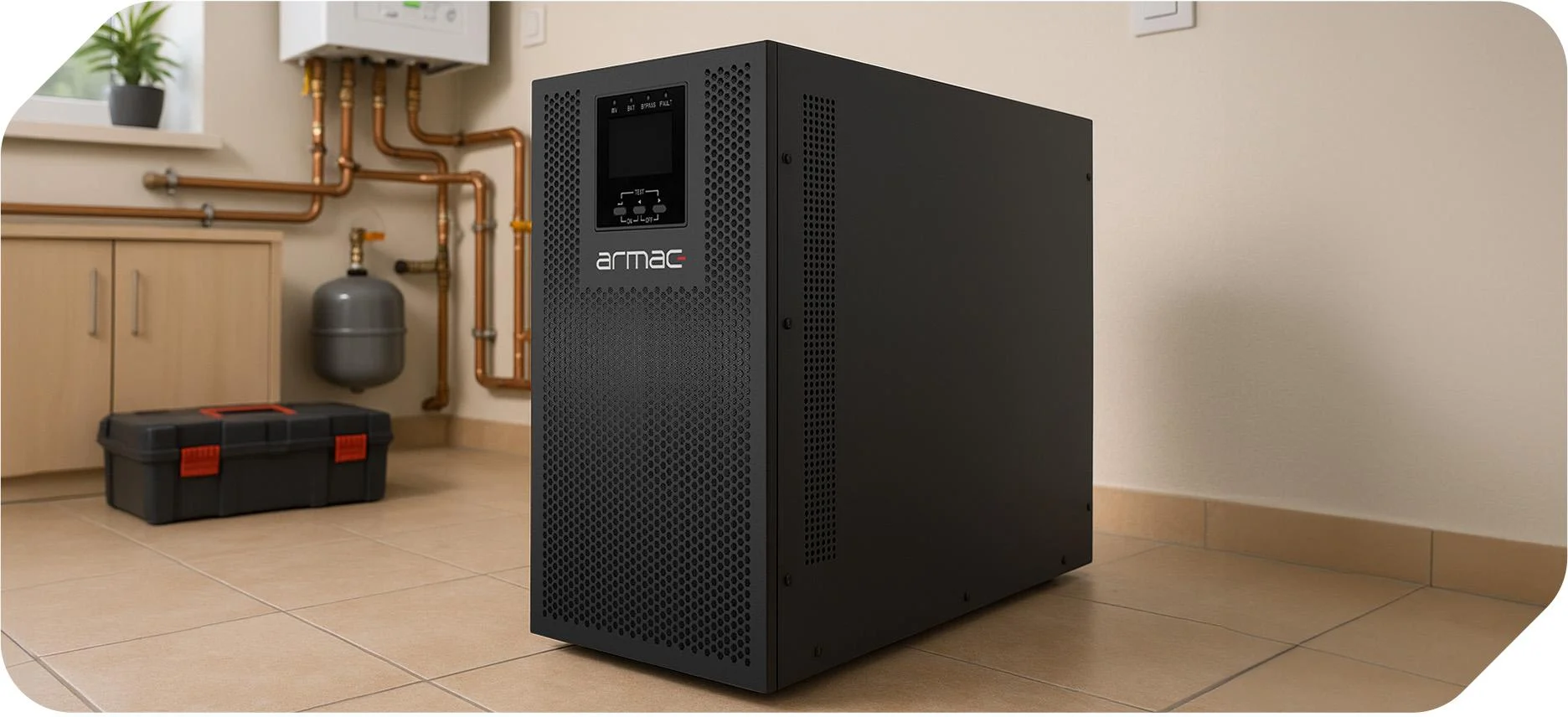 UPS ZASILACZ AWARYJNY Armac Office 3000VA ON-LINE PF1 Dust Free