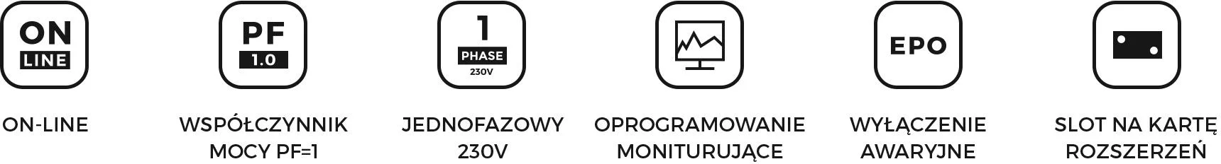 UPS ZASILACZ AWARYJNY Armac Office 3000VA ON-LINE PF1 Dust Free