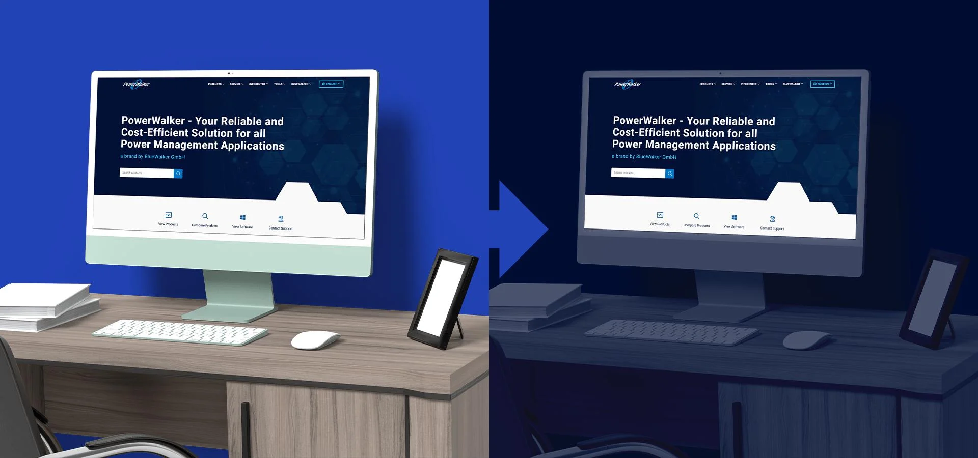UPS ZASILACZ AWARYJNY PowerWalker VFI 2000 LICR IOT PF1