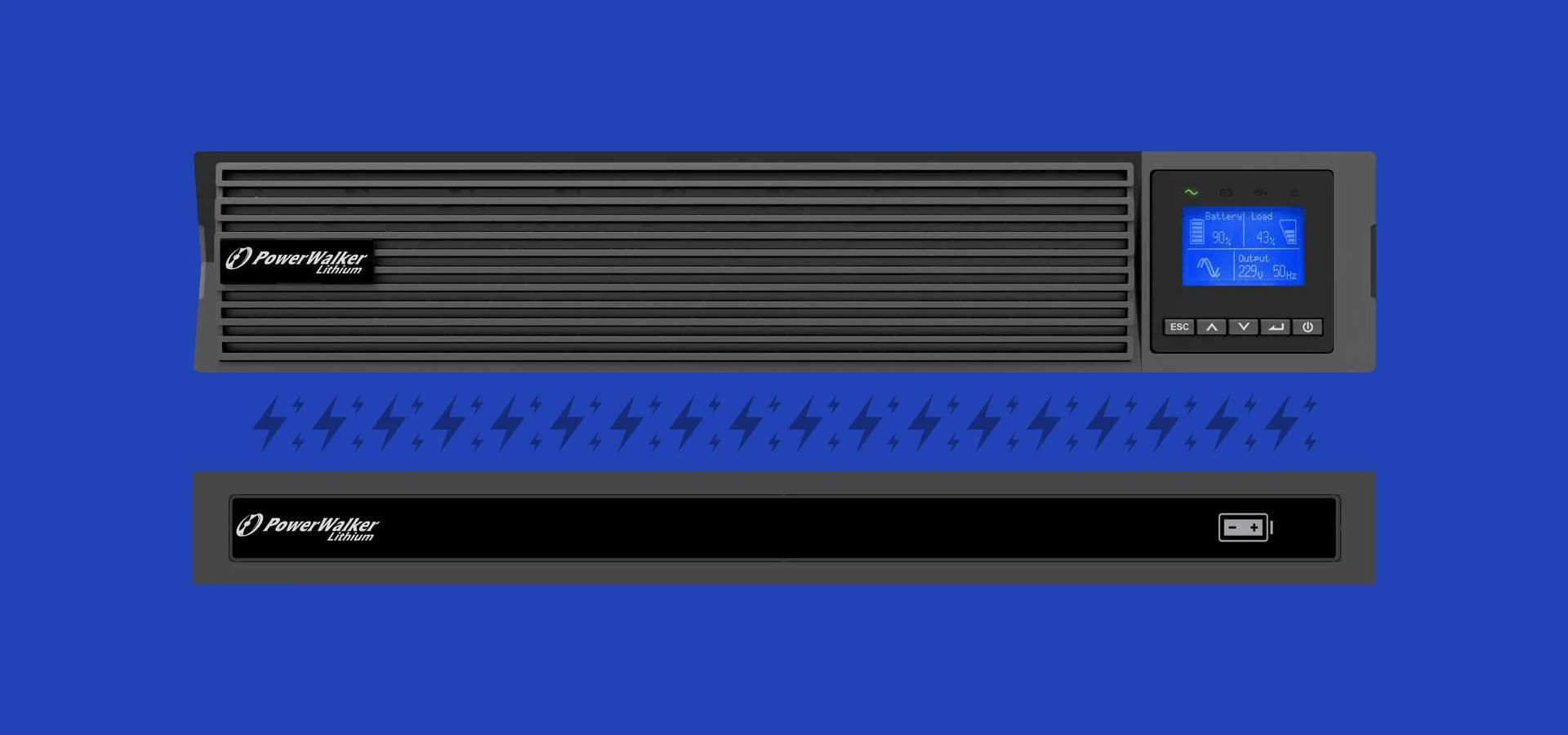 UPS ZASILACZ AWARYJNY PowerWalker VFI 2000 LICR IOT PF1