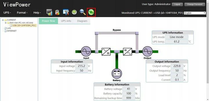 UPS ZASILACZ AWARYJNY PowerWalker VFI 5000 EVS PF1