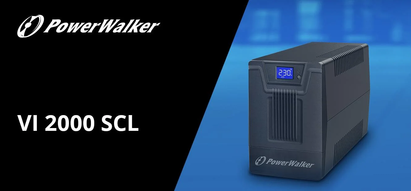 UPS ZASILACZ AWARYJNY POWER WALKER VI 2000 SCL FR