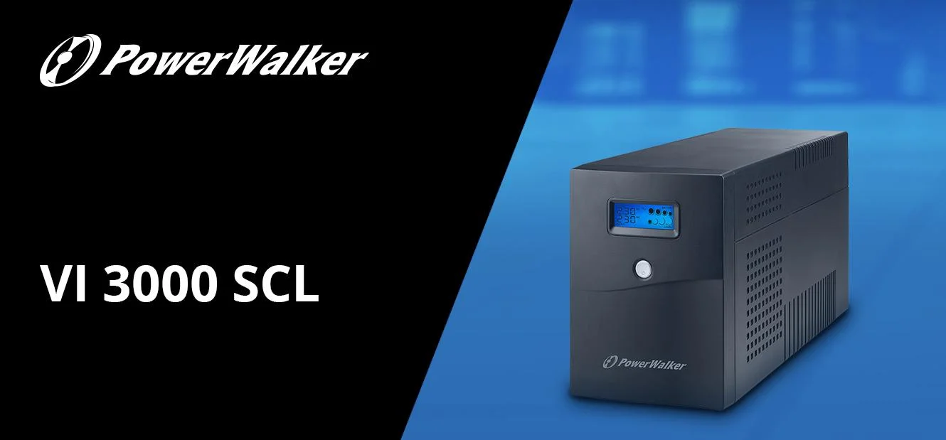 UPS ZASILACZ AWARYJNY POWER WALKER VI 3000 SCL SCHUKO