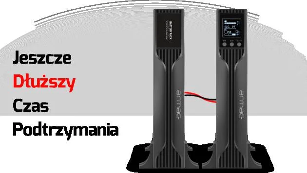 UPS ZASILACZ AWARYJNY RACK Armac 2000VA 1400W LINE-INTERACTIVE - MOŻLIWOŚĆ WYDŁUŻENIA CZASU PODTRZYMANIA