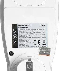 watomierz jednotaryfowy kalkulator energii virone em 4 150a602e81704db2a4350d20cae6d093