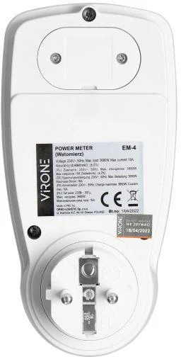 watomierz jednotaryfowy kalkulator energii virone em 4 150a602e81704db2a4350d20cae6d093