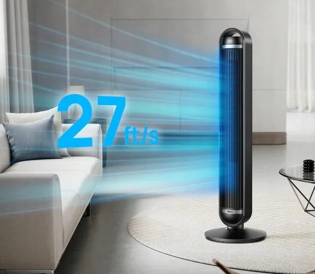 Wentylator Dreo Tower Fan - Cruiser TF611S-IOT & Black, 42"