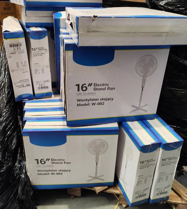 UWAGA - PUDEŁKA WENTYLATORÓW OFEROWANYCH PAŃSTWU DO SPRZEDAŻY MOGĄ POSIADAĆ DROBNE ZAGNIECENIA: