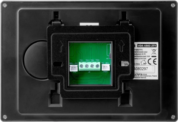 wideodomofon eura 2 zyowy vdp 49a3 2ty czarny tuya b3d66f20d8df4a8b987eb739aeff361d