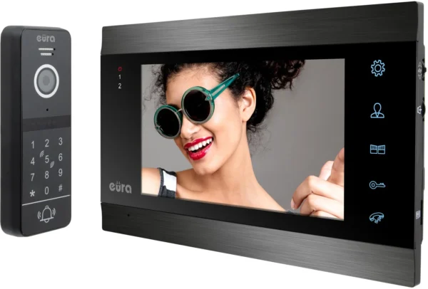 wideodomofon eura vdp 00c5 czarny tuya 52a709dcd90e482f8316e2d4e49f81eb