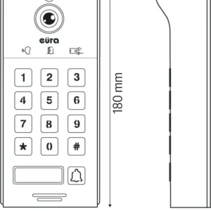 wideodomofon eura vdp 30c5 tuya c8ebb759d5d045bb949888fb886be39e