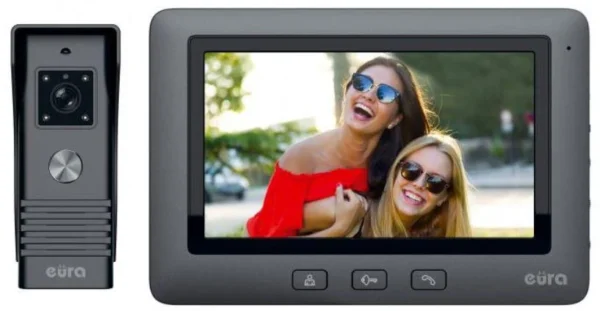 wideodomofon eura vdp 45a3 alpha czarny 88fe56c6acd4414b89543fd17f8a5fea