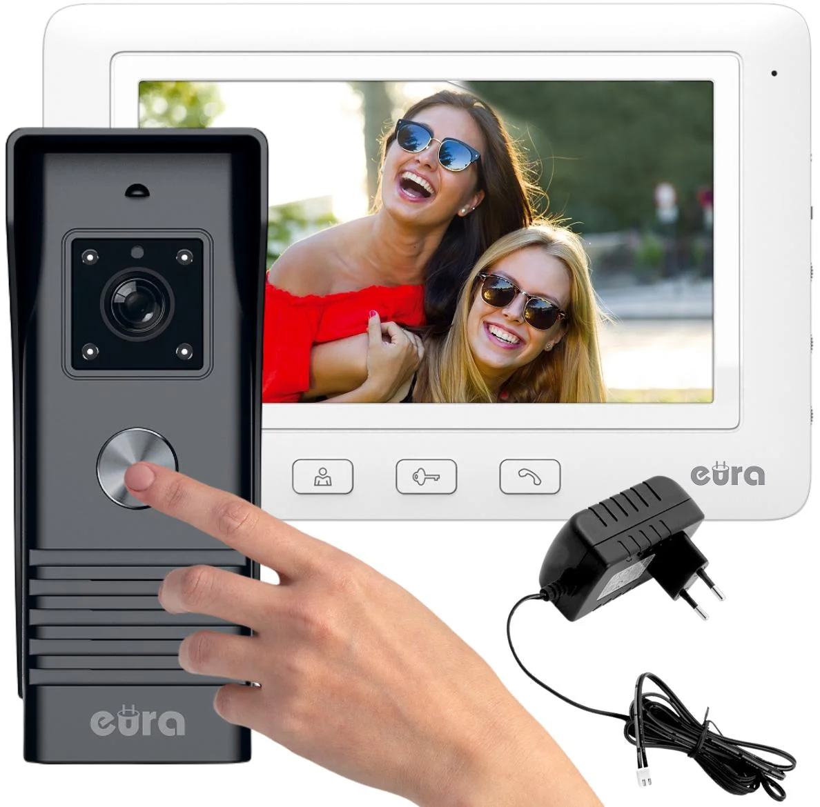 Najważniejsze cechy zestawu wideodomofonowego EURA VDP-45A3 "ALPHA" - poznaj je wszystkie!