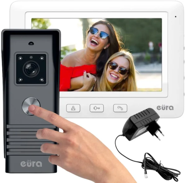 wideodomofon eura vdp 45a3 alpha white 53aa6c7a969e42c7954cc6fcc6230674