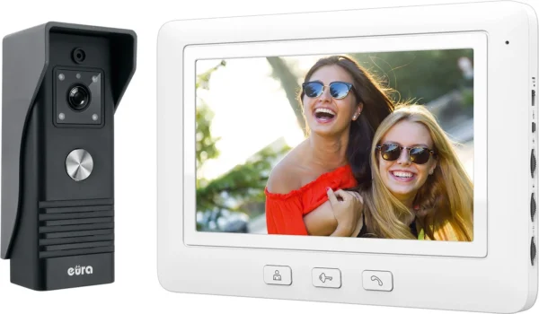 wideodomofon eura vdp 45a3 alpha white 67a159ca703e4dd5ac51a1aa88fee011