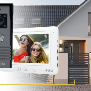 wideodomofon eura vdp 45a3 alpha white ef25349b781740b38bfc6eb066a941db