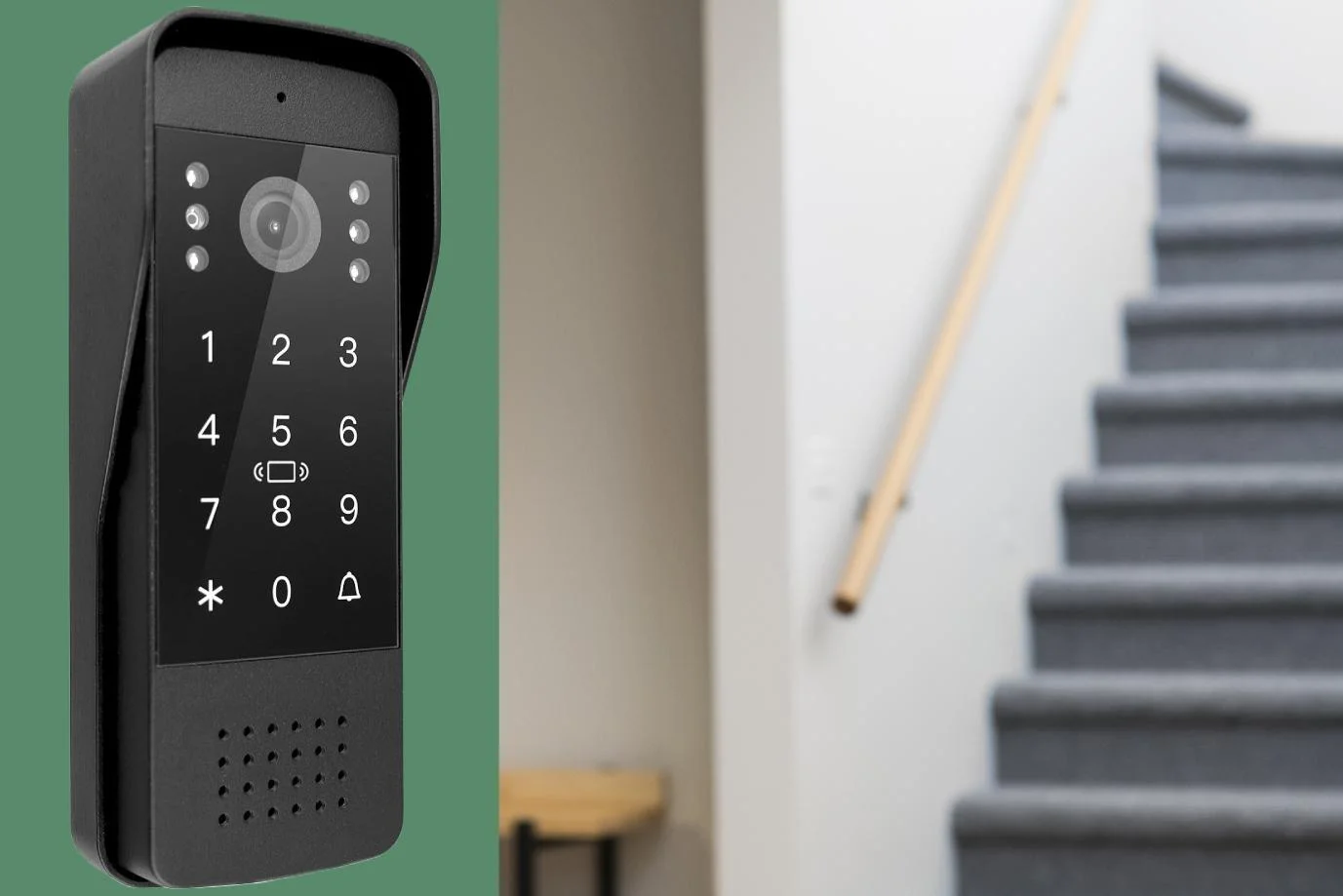 Zewnętrzny panel bramowy Eura VDA-84A3 odporny na trudne warunki atmosferyczne – kompleksowe rozwiązanie kontroli dostępu do każdej posesji