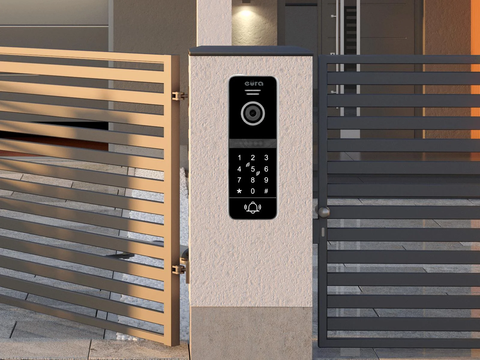 Kaseta zewnętrzna VDA-50C5 - serce zestawu wideodomofonowego EURA VDP-97C5 black!