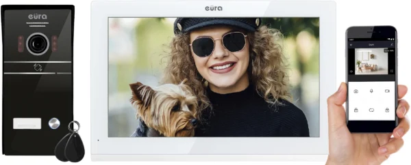 wideodomofon eura vdp 98c5 biay wi fi tuya 259f8b66dea648e4894b92694925a6df